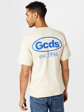 GCDS T-Shirt in Beige