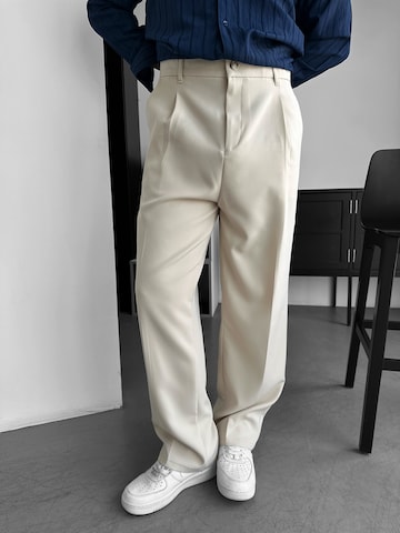 Kleidermafia - Loosefit Pantalón en beige