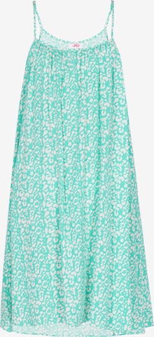 swirly - Vestido de verano 'Spring Summer' en verde: frente