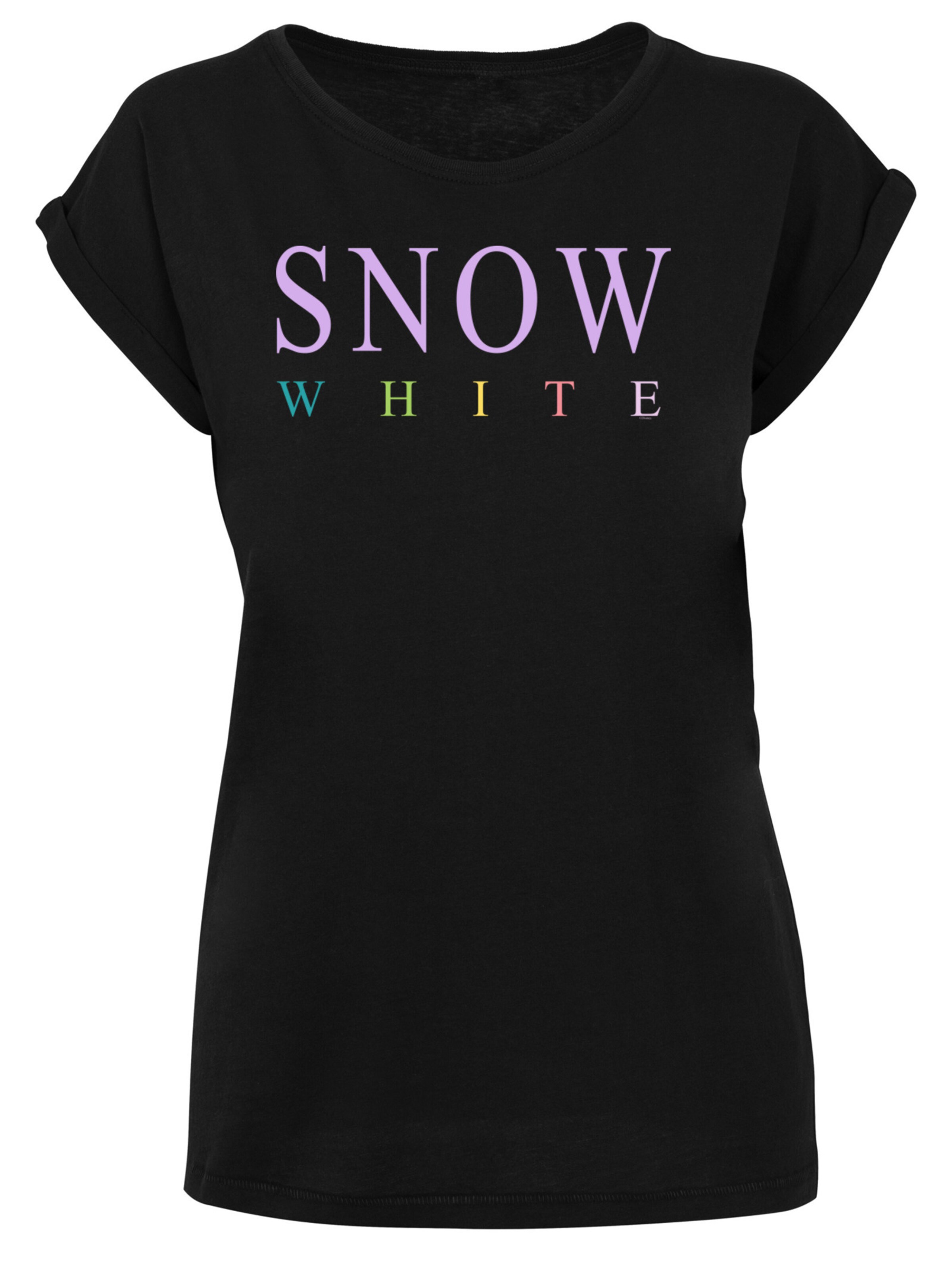 T-shirt 'Disney Boys Snow White Graphic' F4NT4STIC en noir : devant