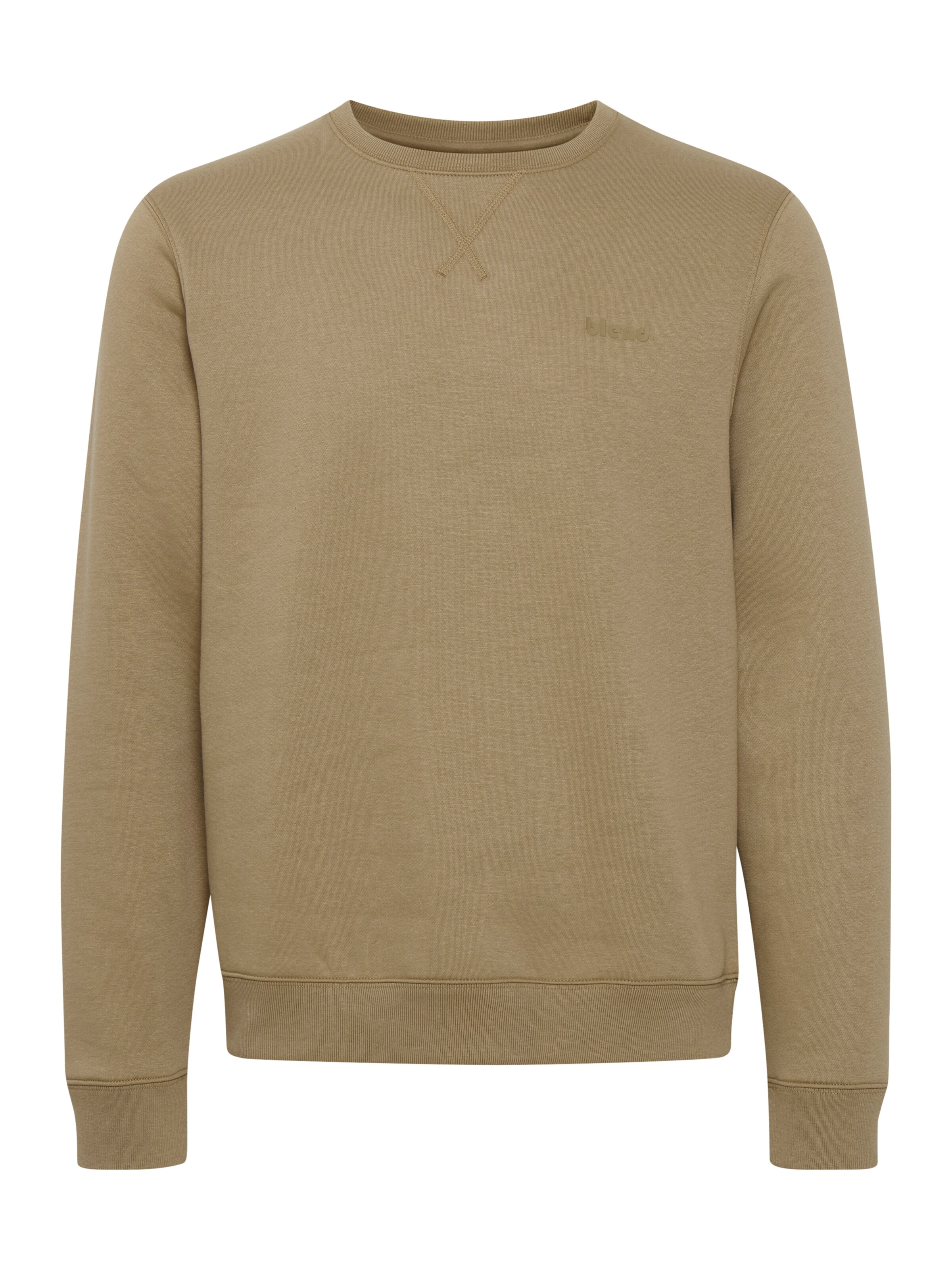 BLEND Sweatshirt 'Downton' in Beige: Vorderseite