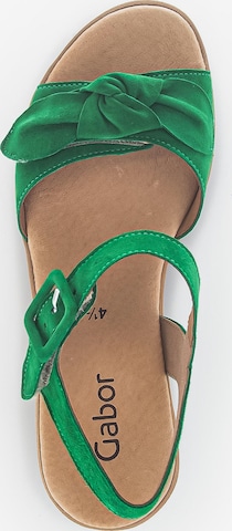 GABOR Sandals in Green