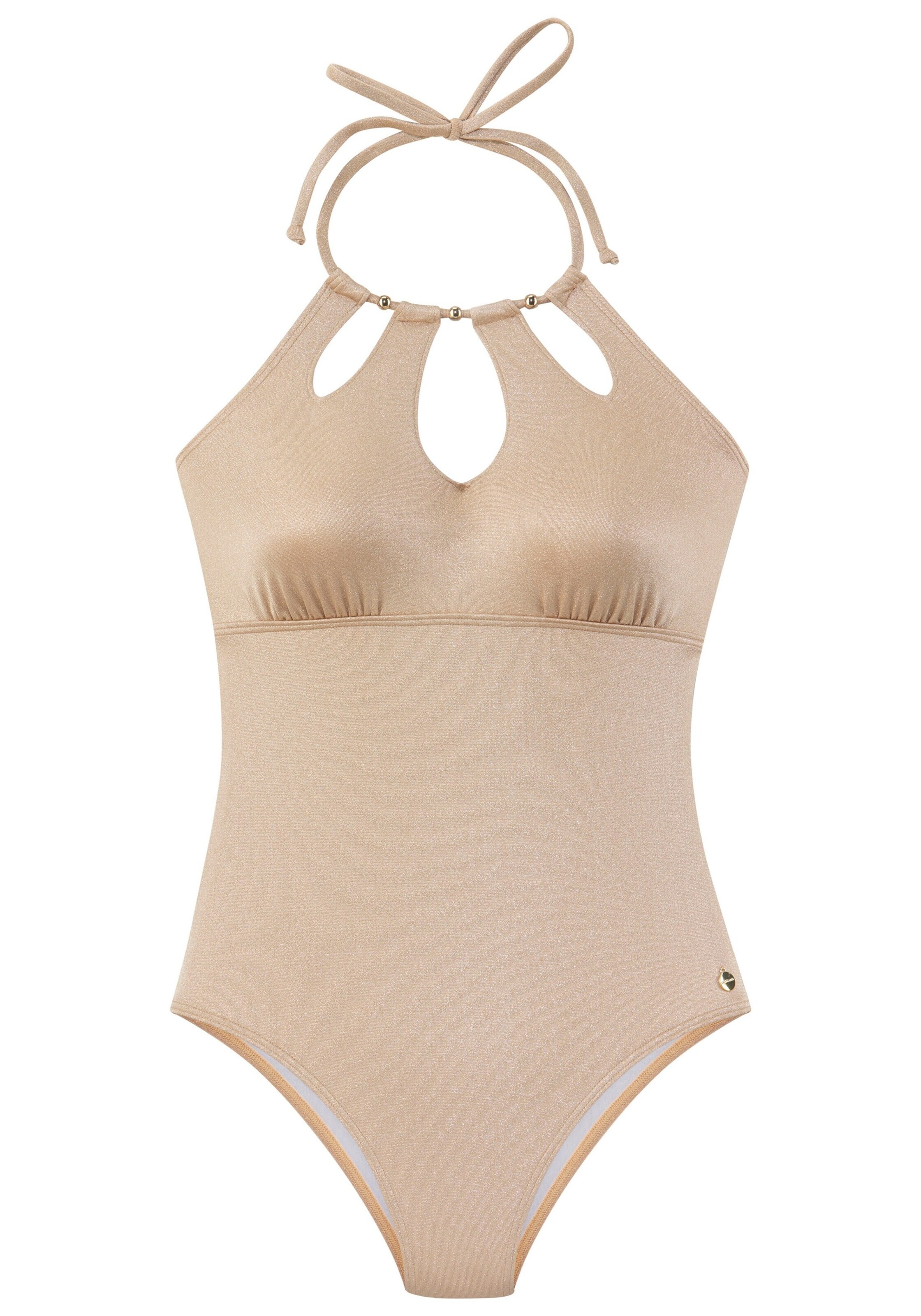 Costume intero di LASCANA in oro: frontale