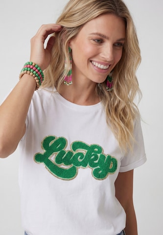 usha FESTIVAL - Camiseta en blanco