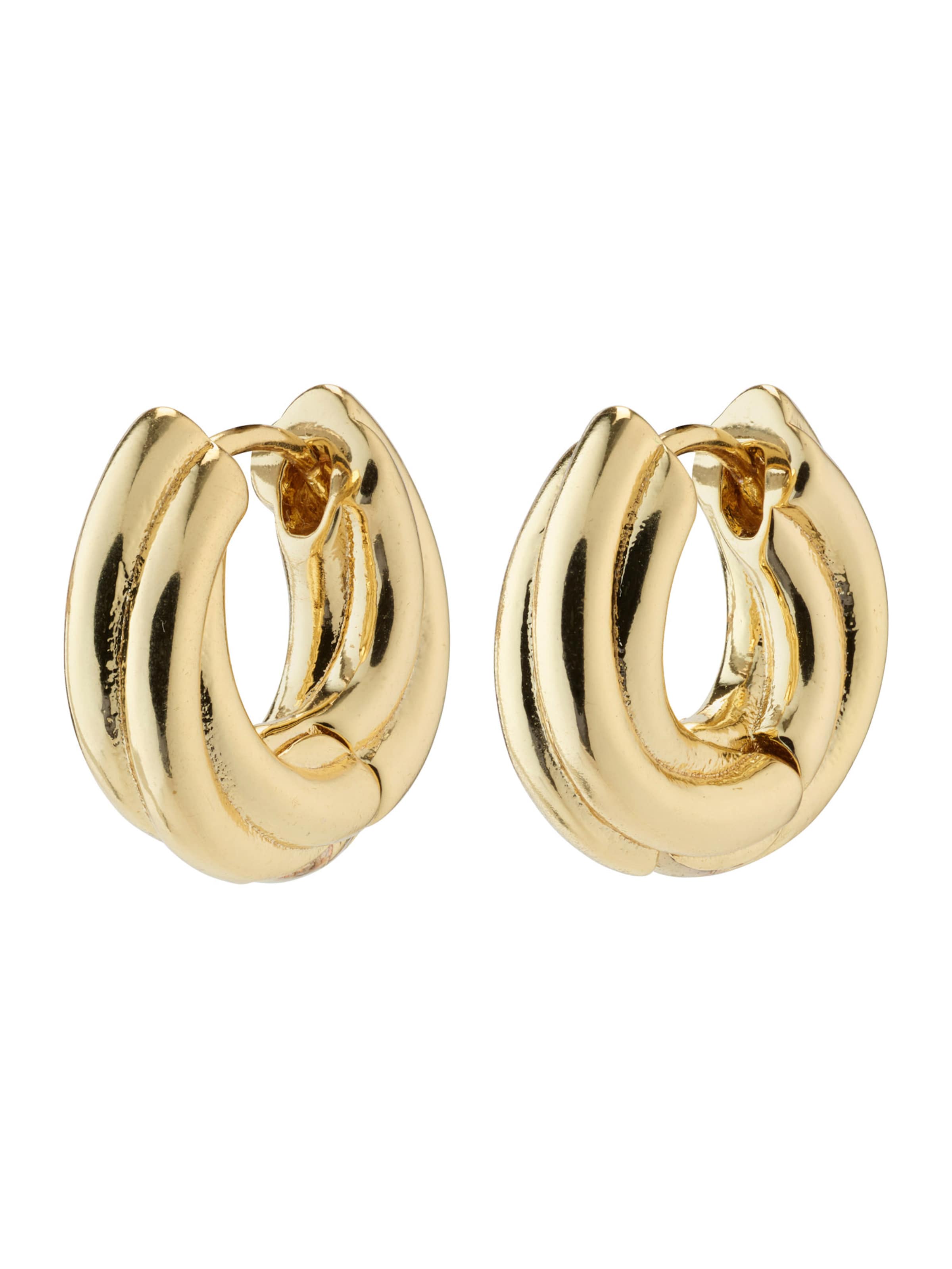 Pilgrim Ohrringe 'EDEA' in Gold: Vorderseite