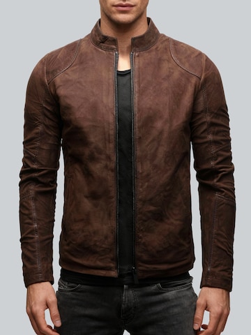 Crone Between-Season Jacket 'IVAR' in Brown