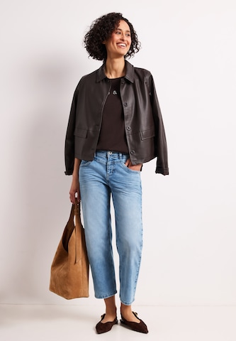 STREET ONE Bootcut Jeans in Blau: Vorderseite