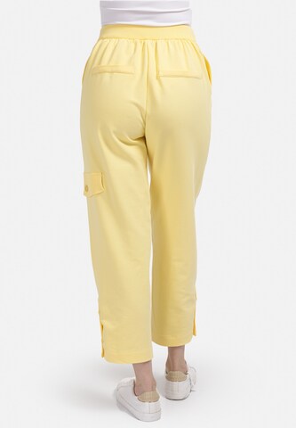 Loosefit Pantalon HELMIDGE en jaune