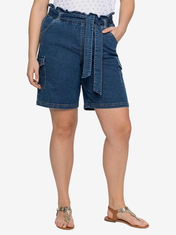 SHEEGO Regular Jeans in Blue: front