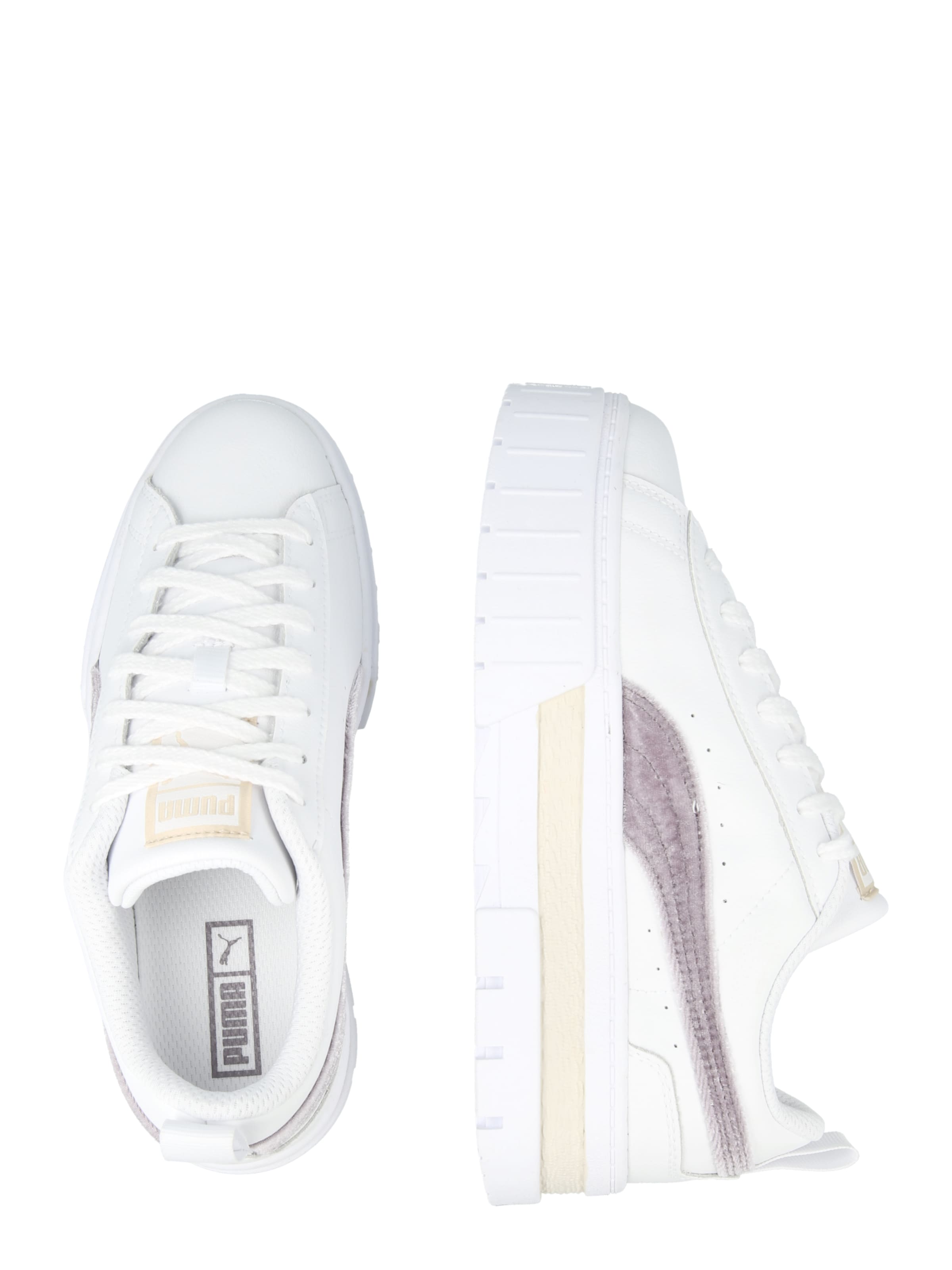 PUMA Madalad ketsid 'Mayze Velvet Dream', värv valge