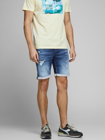 JACK & JONES Regular Shorts 'Irick' in Blau: predná strana