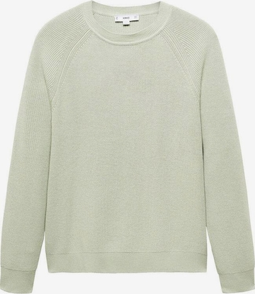 MANGO MAN Sweater in Green: front