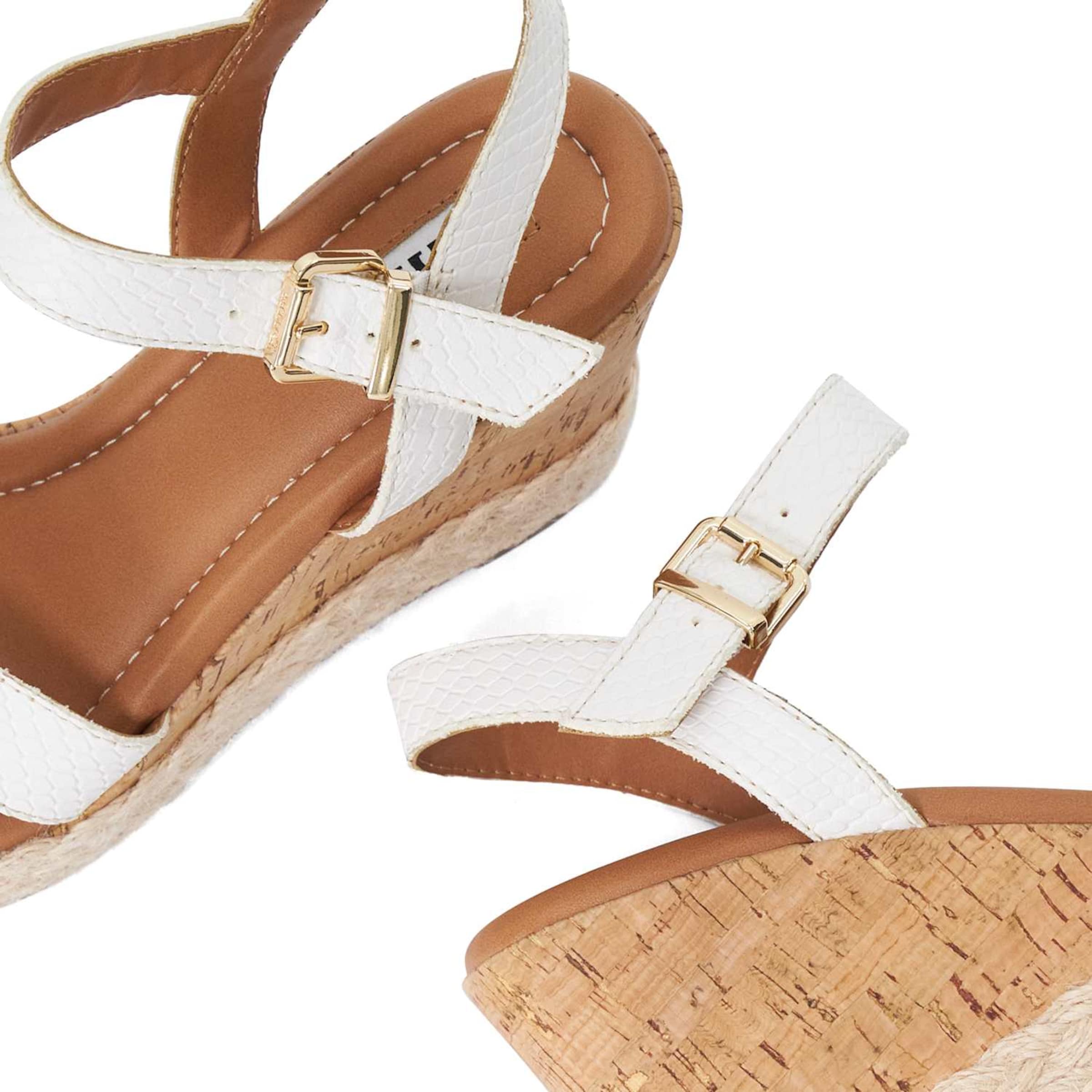 Sandales 'Kindest' Dune LONDON en blanc