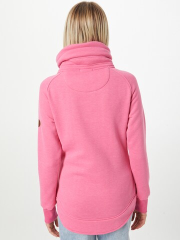 Alife and Kickin Zip-Up Hoodie 'MerylAK' in Pink