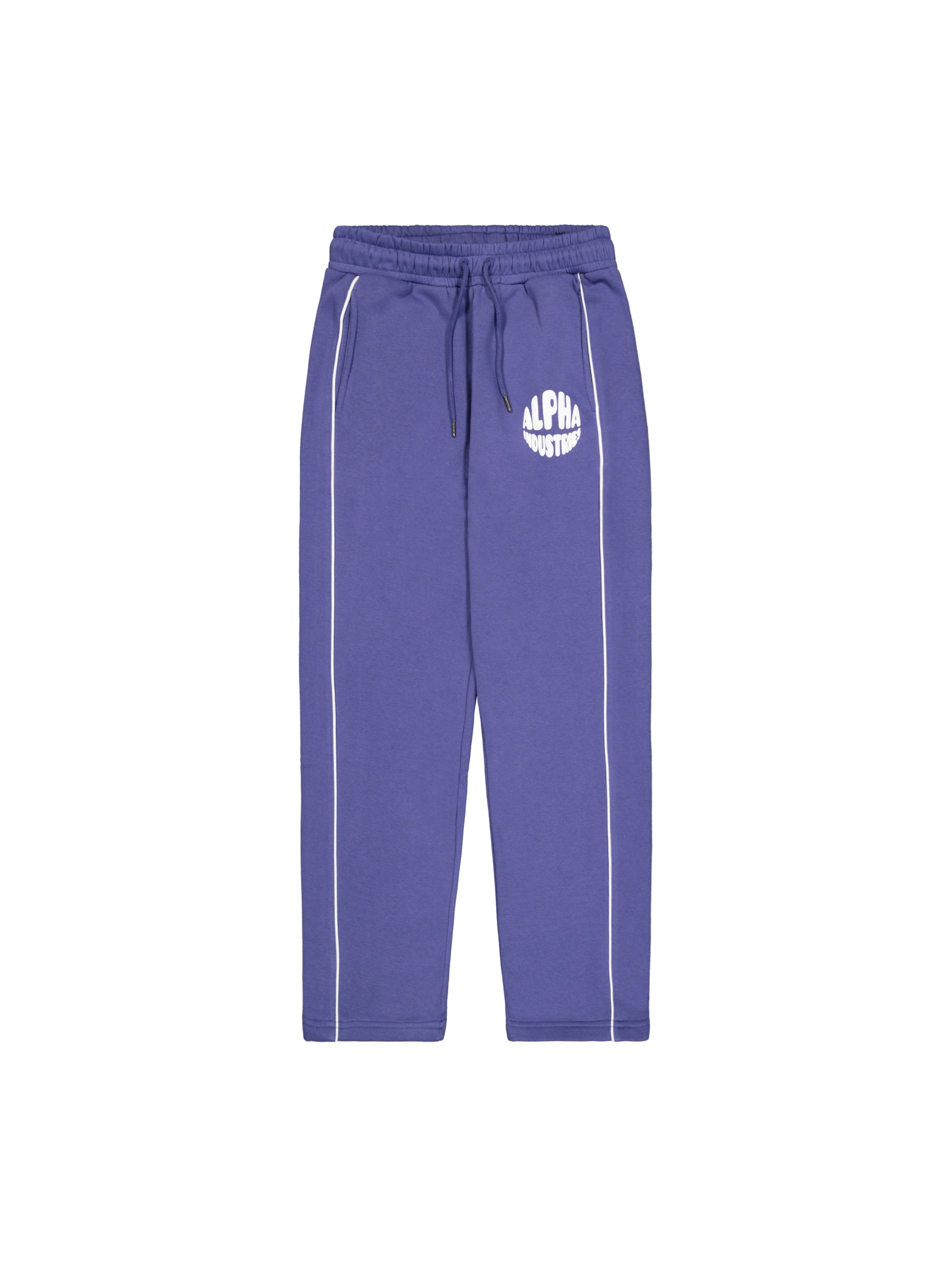Regular Pantalon ALPHA INDUSTRIES en violet : devant