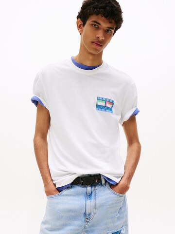 Tommy Jeans T-shirt i beige: framsida