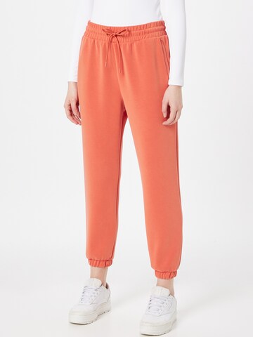 Effilé Pantalon s.Oliver en orange : devant