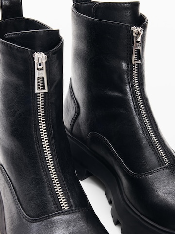 Desigual Nízké kozačky – černá