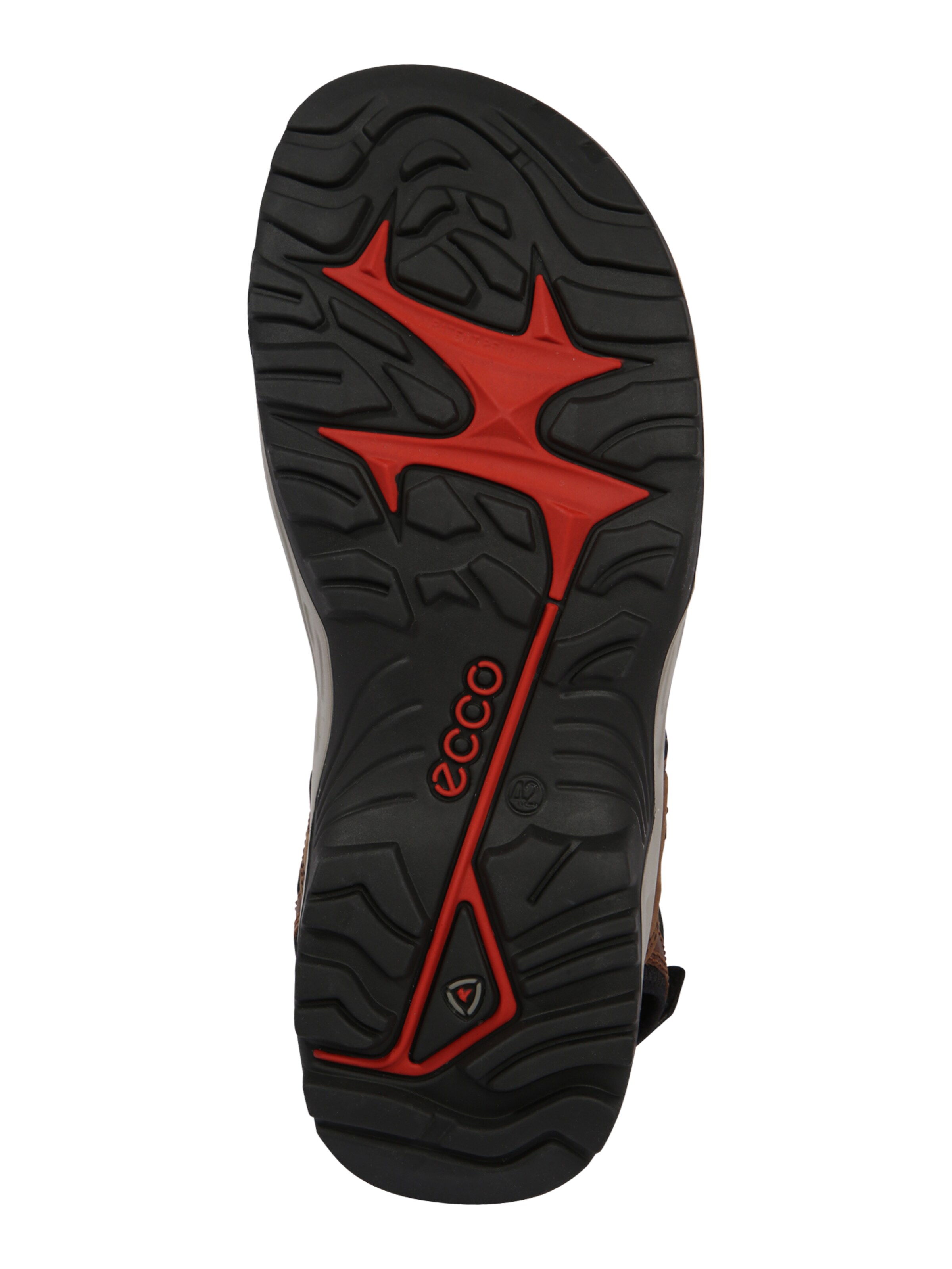 brūns ECCO Trekinga sandales 'Offroad'