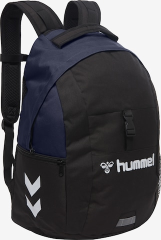 Hummel Sports Backpack in Blue: front