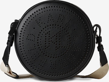 Karl Lagerfeld Crossbody Bag in Black: front