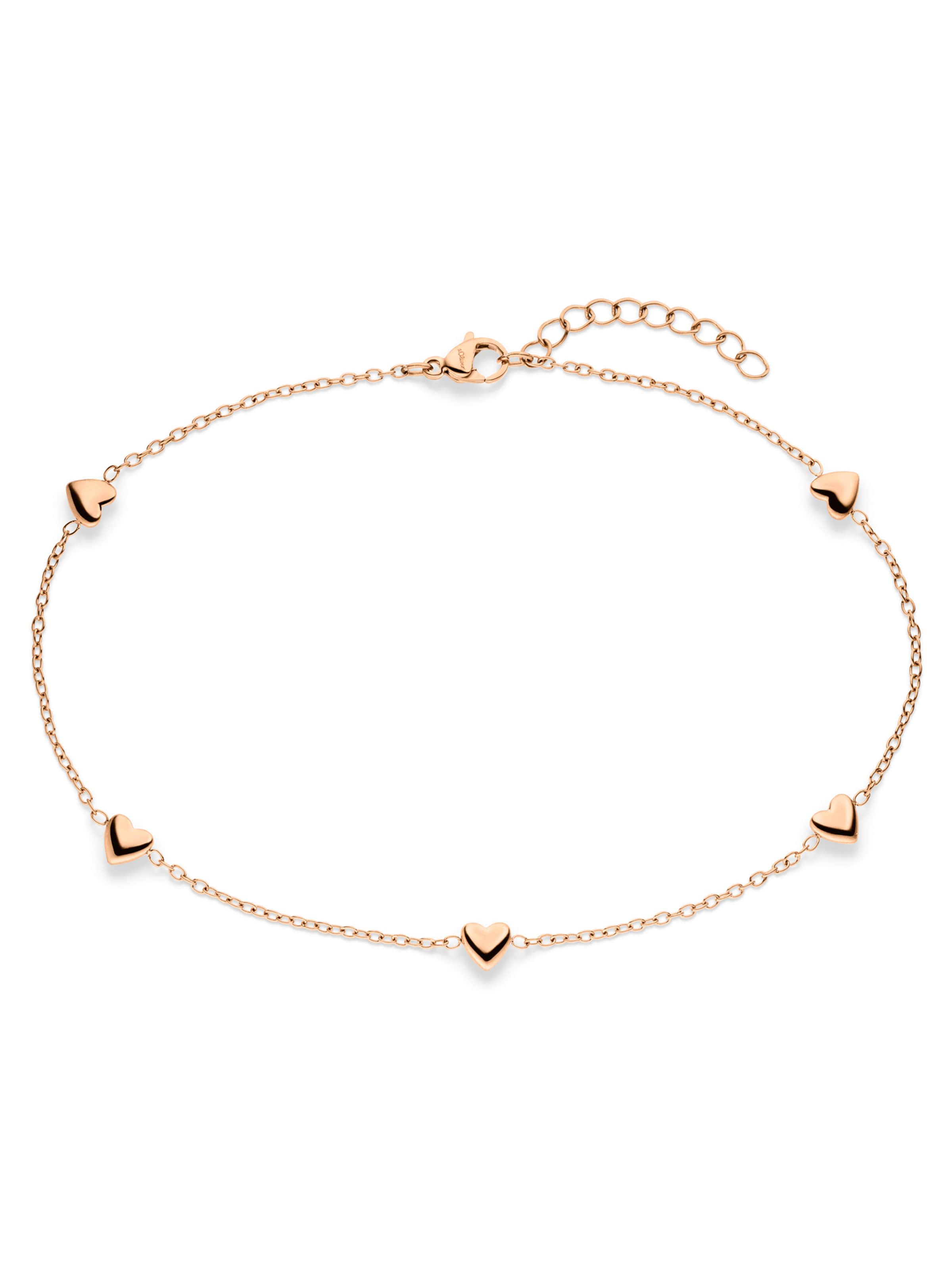 s.Oliver Fußkette in Rot: Vorderseite