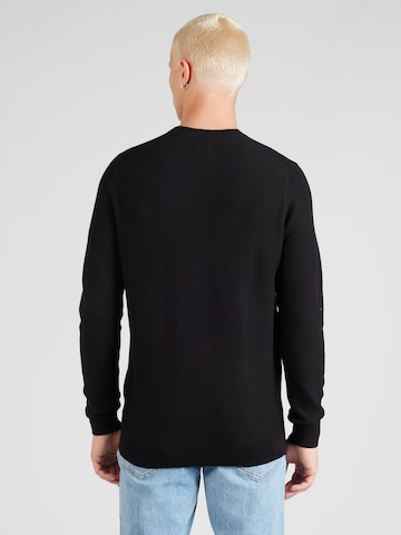 MUSTANG Pullover 'Emil' in Schwarz