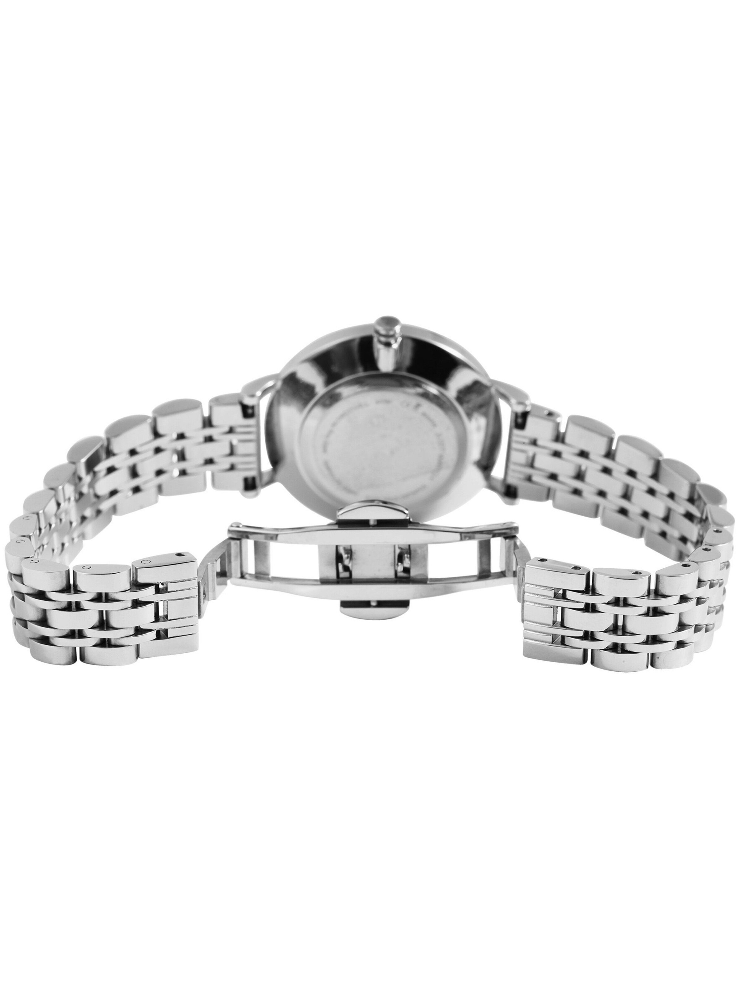 Just Watch Analoguhr 'mit Edelstahlarmband, 3 ATM'‌‌‌‌‌ in Silber