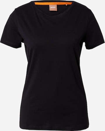 BOSS Shirt 'Esogo' in Zwart: voorkant