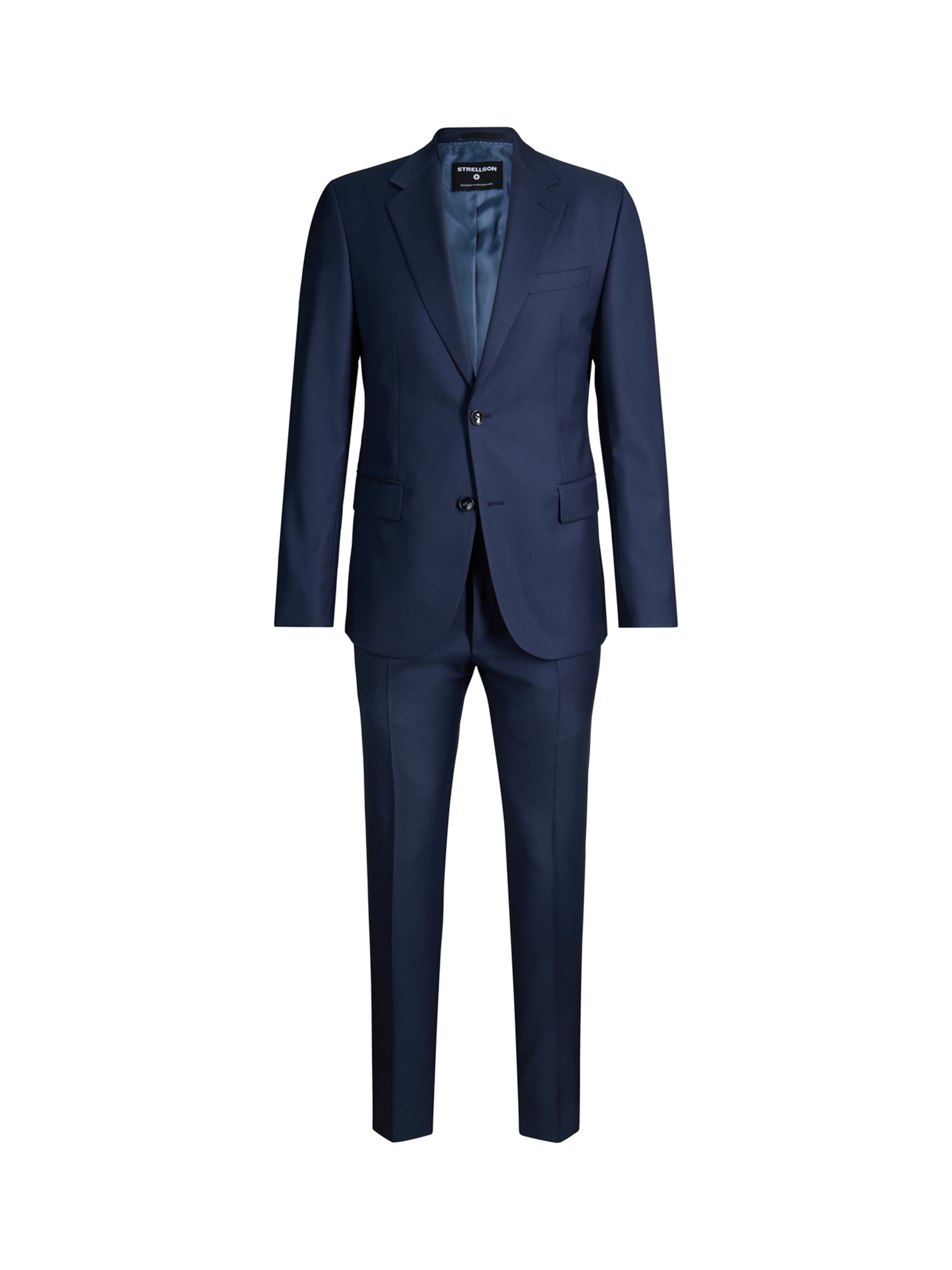 STRELLSON Slimfit Pak in Blauw: voorkant