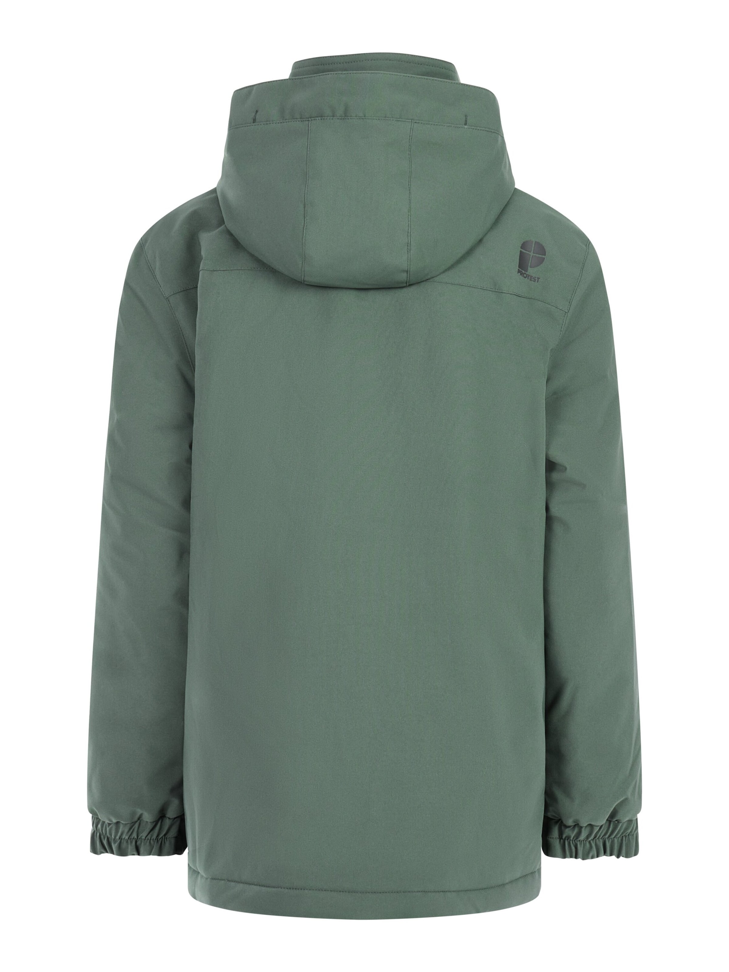 PROTEST Athletic Jacket 'PRTFlynto JR' in Green