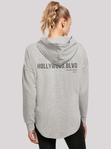 F4NT4STIC Sweatshirt 'Hollywood blvd' in Grey: front