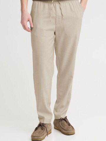 Casual Friday Regular Leinenhose ' CFPilou Linen Mix ' in Beige