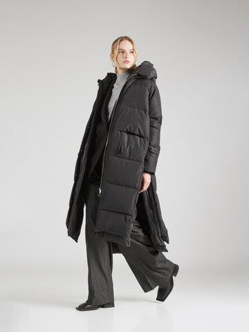 Embassy of Bricks and Logs Winter Coat in Black