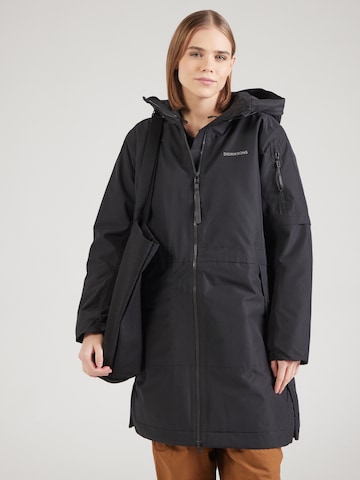 Didriksons - Chaqueta de montaña 'ELLA' en negro: frente