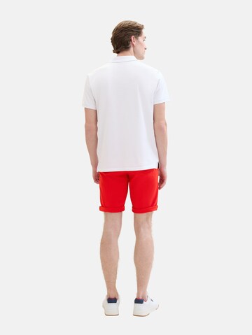 TOM TAILOR Regular Shorts in Rot