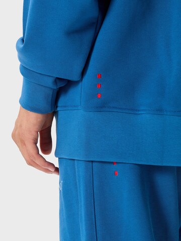 Ossy Homer Sweatshirt '450 GSM Oversize Heavy Cotton' in Blau