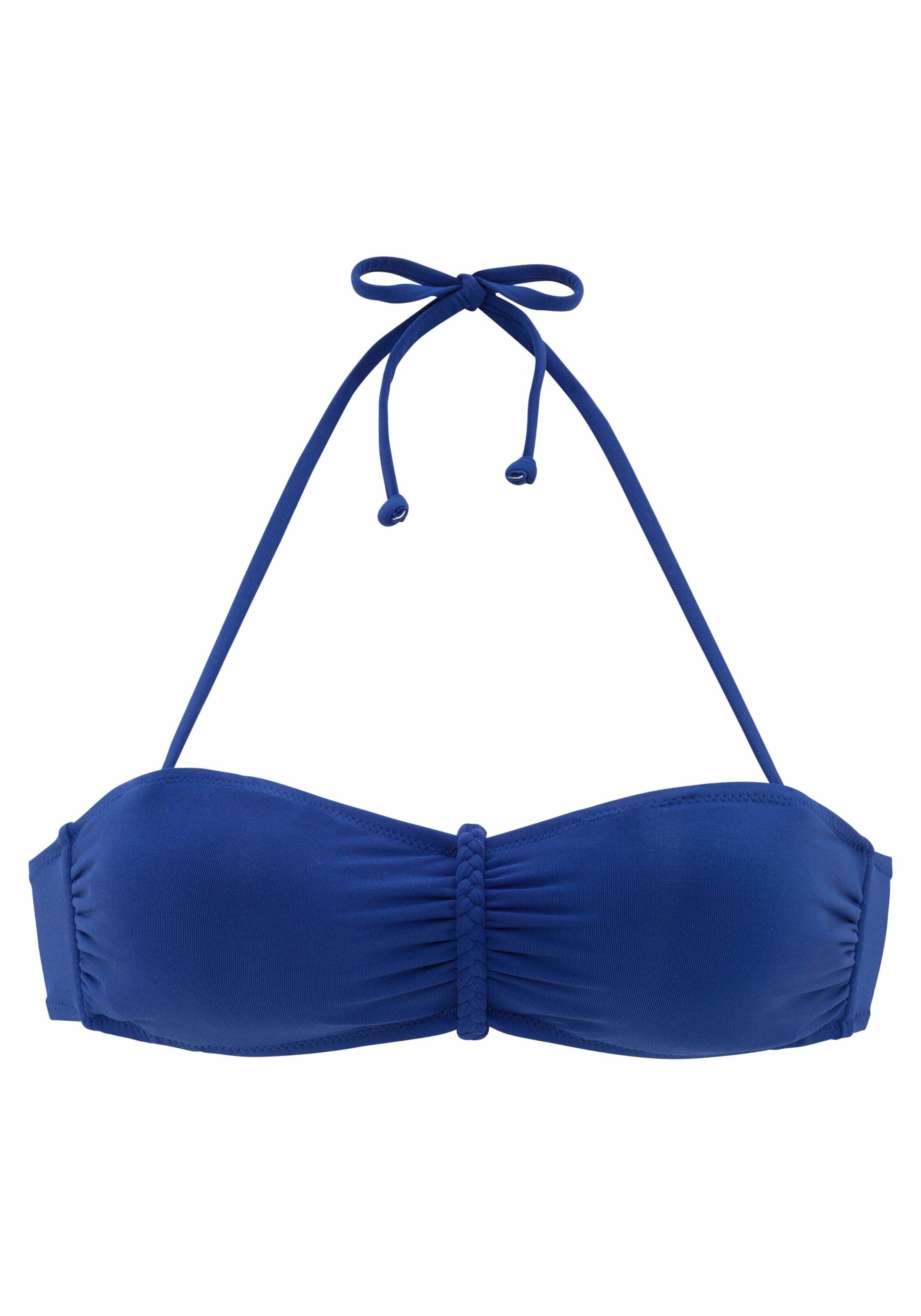 BUFFALO - Top de bikini 'Happy' en azul: frente