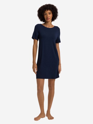 Hanro Nightgown 'Natural Elegance' in Blue