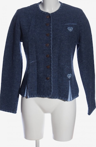 Country Lady Cardigan in M in Blue: front