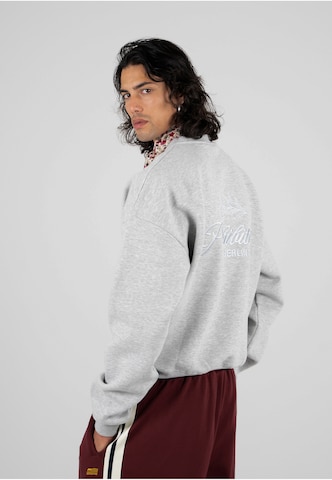 Prohibited Sweatshirt 'Leaf' in Grau: Vorderseite