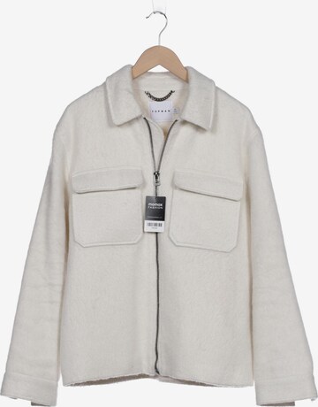 TOPMAN Jacket & Coat in XL in White: front