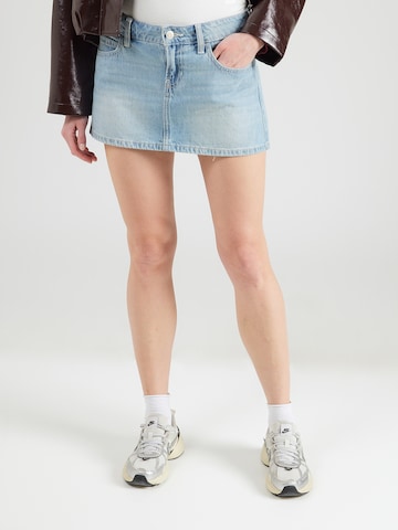 HOLLISTER Юбка в Синий: спереди