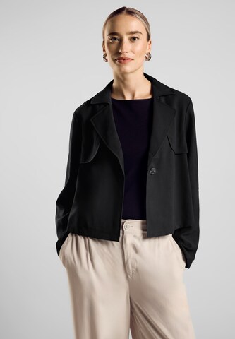 STREET ONE Between-Season Jacket in Black: front