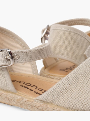 Sandales Pisamonas en beige