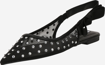 Balerinos su dirželiais 'Olyvia-R' iš STEVE MADDEN, spalva – juoda / sidabrinė, Prekių apžvalga
