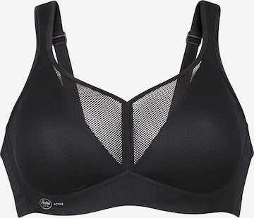 ANITA Bra 'air control DeltaPad' in Black: front