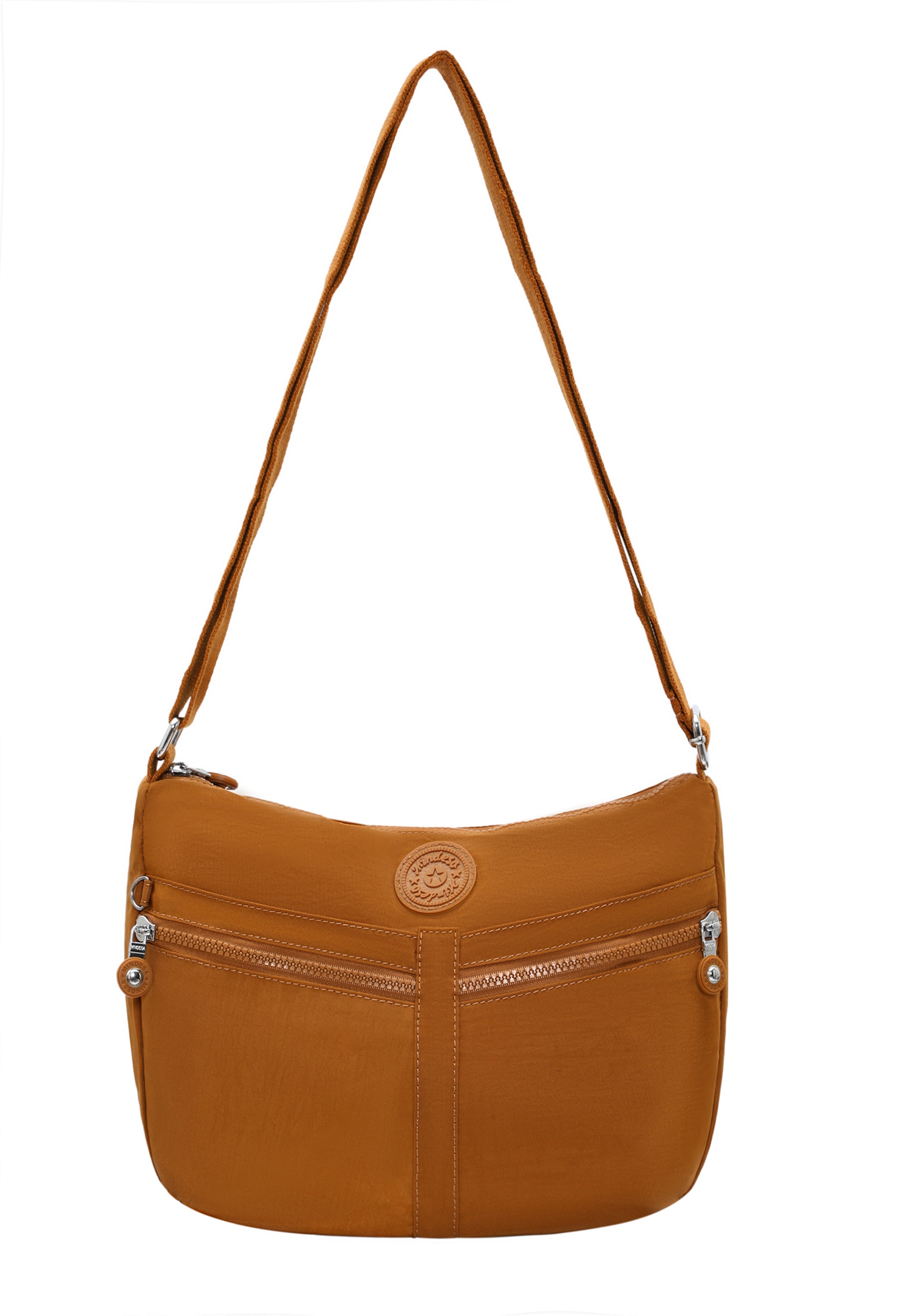 Mindesa - Mala de ombro em castanho: frente