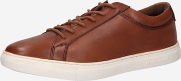 Baskets basses 'GALAXY' JACK & JONES en marron : devant