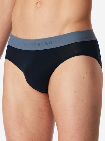SCHIESSER Slip - kék: elől